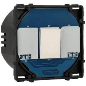 A-SMARTHOME A-NS86-1L2W Interruptor Conmutable 1 Botón