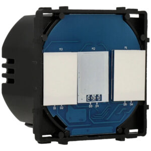 A-SMARTHOME A-NS86-2L1W Interruptor táctil 2 botones