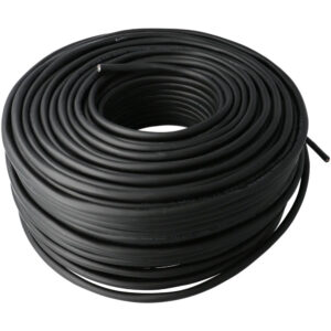 A-CCTV A-RG59-DC-100-B-LSHZ Cable RG59 + Alimentación 100 m Negro LSZH