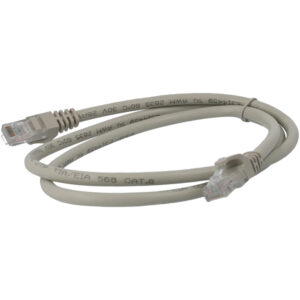 A-CCTV Cable UTP CAT6 CCA 1 m RJ45 Gris