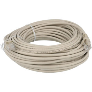 A-CCTV Cable UTP CAT6 CCA 20 m Gris RJ45