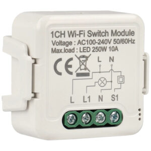A-SMARTHOME A-WSM-01 Interruptor Wi-Fi para 1 lámpara