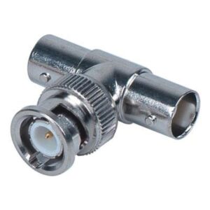 DrUTP APB310 — Conector BNC macho a 2 BNC hembra en T