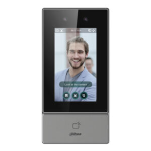 Dahua ASI6213S-PW-V1 Lector Autónomo Reconocimiento Facial LCD 4.3" táctil PIN+Tarjeta+QR WiFi IP65