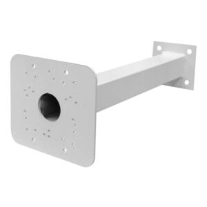 Global BACULO-BRAZO-BULLET-350-BLANCO – Soporte 350 mm para cámara bullet en báculo