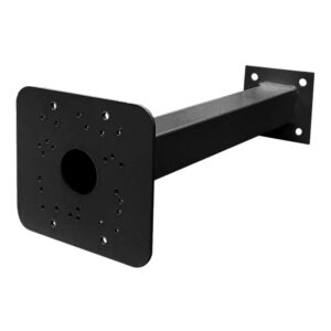 Global BACULO-BRAZO-BULLET-350-NEGRO Soporte 350 mm para cámara bullet en báculo