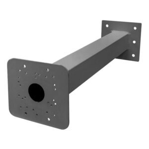 Global BACULO-BRAZO-BULLET-500-GRIS Soporte 500 mm para cámara bullet en báculo gris