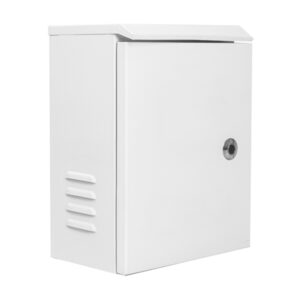 Global BACULO-CAJA-SH-41-BLANCO – Caja de distribución 300×400×180 mm para báculos CCTV