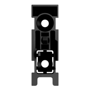 Ajax Bracket DoorProtect Negro – Soporte para Contacto Magnético