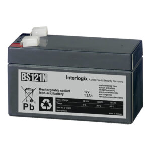 Kidde Commercial BS121N — Batería sellada de plomo 12 V 1,2 Ah