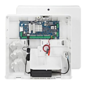 Honeywell Galaxy Flex V3 C006-M-E1 — Central 12 zonas ampliable a 50, Grado 2, caja plástico mediana