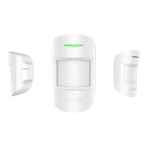 Ajax CombiProtect Jeweller — Detector PIR y rotura de cristal inalámbrico blanco