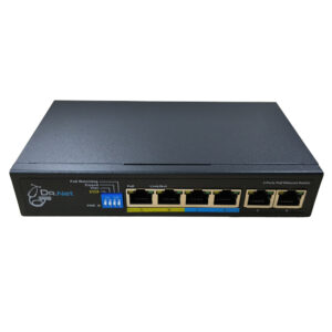 DrNET CSFE06-4P-60W Switch PoE 4 puertos 10/100 + 2 Uplink 60W No Gestionable