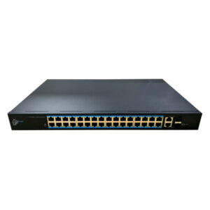 DrNET CSFE34-32P-450W Switch PoE 32 puertos 10/100 + 2 Combo Gigabit 450W No Gestionable