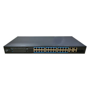 DrNET CSGE28S-24P-370W Switch PoE Gestionable 28 puertos Gigabit 370W