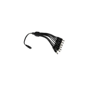 DrUTP DCJACK+1F-8M Cable Distribuidor DC Jack 1 Entrada Hembra a 8 Salidas Macho