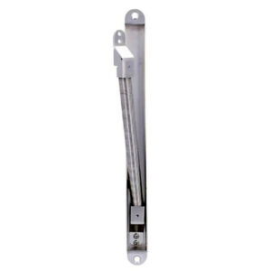 CDVI DL400 Pasacables Oculto Metálico para Puerta 90° 210 mm