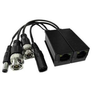 DrUTP DR-UTP-VP-4M Kit Conversor UTP Vídeo+Alimentación HDCVI/TVI/AHD hasta 4MP Apilable RJ45 (2 uds)