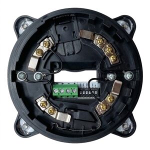 INIM ESB1021B Base con Sirena Óptico-Acústica para Detectores ENEA con Aislador — Negro