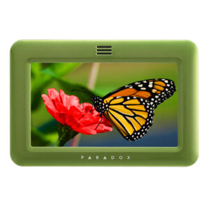 Paradox FPLATE-A7C – Marco para teclado TM50 color verde