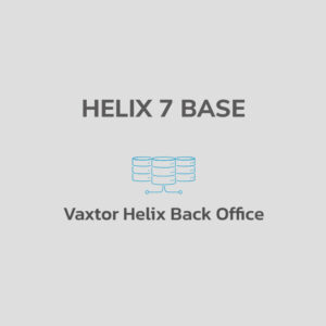 Vaxtor Helix 7 Base – Software Back Office hasta 10 cámaras