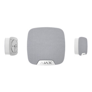 Ajax HomeSiren Jeweller – Sirena interior inalámbrica blanca