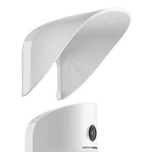 Ajax Hood – Visera para MotionCam Outdoor (Blanco)