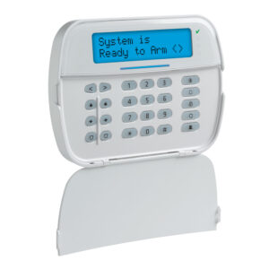 DSC HS2LCDWFPRO8E1 – Teclado LCD alfanumérico vía radio bidireccional con lector de proximidad PowerSeries Pro