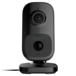 Ajax IndoorCam (Negro) — Cámara interior Wi-Fi con PIR e IA