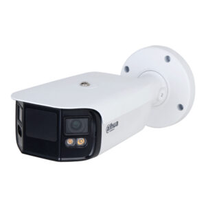 Dahua IPC-PFW5849-A180-E2-ASTE Cámara IP Panorámica 2×4MP Dual-Lens 180° Full-Color WizMind