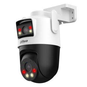 Dahua IPC-WPT1339DD-SW-3E2-PV – Cámara PT IP Dual-Lens 3M+3M H.265 Iluminación Dual LED 20m/IR 30m IP66 Wi-Fi 6 MIC/Altavoz IA