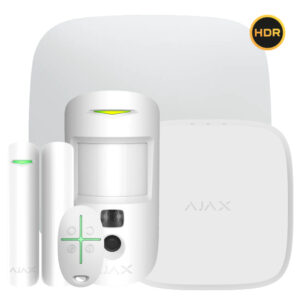 Ajax KIT-B-INT-INC-HDR-WH — Kit Básico Intrusión + Incendio