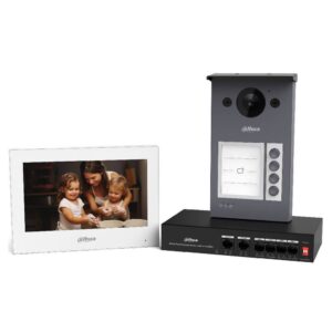Dahua KTP10 – Kit Videoportero IP Exterior para Superficie + Monitor Interior