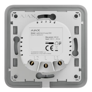 Ajax LightSwitch LightCore (2-way) Jeweller — Interruptor Conmutado