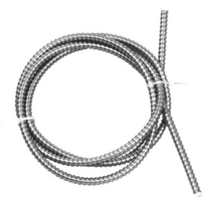 Alarmtech MCT7 – Manguera flexible de acero inoxidable 2 m × 8 mm