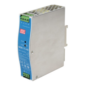 Mean Well NDR-75-48 Fuente de Alimentación Conmutada Carril DIN 48Vcc 1,6A 76,8W