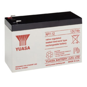 Global NP7-12 – Batería 12V 7Ah Faston 4,8 mm