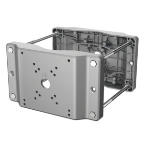 Dahua PFA153-SG – Adaptador a poste para Speed Domo, PTZ y cámaras exteriores (gris)