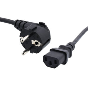 Global POWER-CORD-C13 Cable de alimentación CEE Schuko a C13