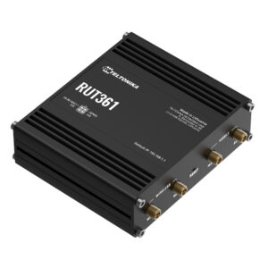 Teltonika RUT361 Router Industrial 4G LTE Cat 6 Wi-Fi 4 2×RJ45 I/O Digital