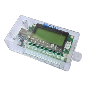CDVI SEL2641R433XPL – Receptor RF 433 MHz 2 relés con display LCD (100 transmisores)