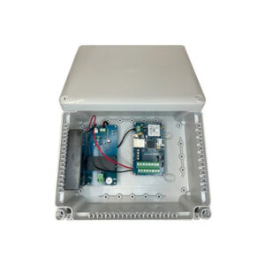 GL-Seguridad SISCOM-F25-F1-CFB Transmisor 4/5G NB, Ethernet, Wifi, 2E/2S con fuente, batería y caja