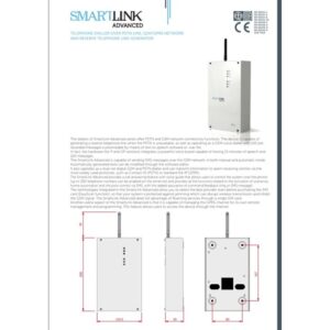 INIM SmartLink Advanced GP – Transmisor PSTN/GSM/GPRS con generador de línea de reserva y voz. Grado 2