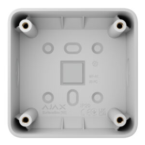 Ajax SurfaceBox (Blanco) — Caja de superficie para LightSwitch y Outlet