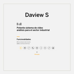 DAVANTIS DAVIEW S 2022 – Licencia Software de Análisis de Vídeo Perimetral