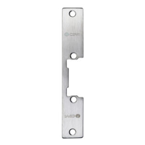 CDVI T1I Escudo de montaje corto para electrocerraduras simétricas 130 mm