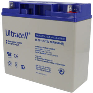 Ultracell UL18-12 Batería VRLA 12V 18Ah