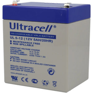 ULTRACELL UL5-12 Batería VRLA 12V 5Ah