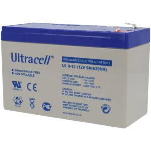 Ultracell UL9-12 Batería AGM 12V 9Ah