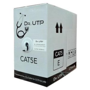 DrUTP UTPCAT5E-305-EXT Bobina 305 m Cable UTP CAT5e Exterior Cubierta PE Negra